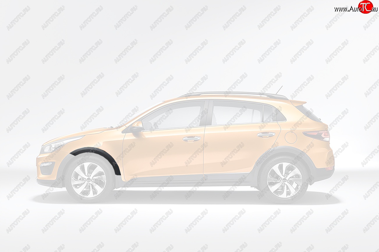 2 179 р. Передняя левая накладка на колёсную арку Оригинал KIA Rio X-line (2017-2021)  с доставкой в г. Белгород