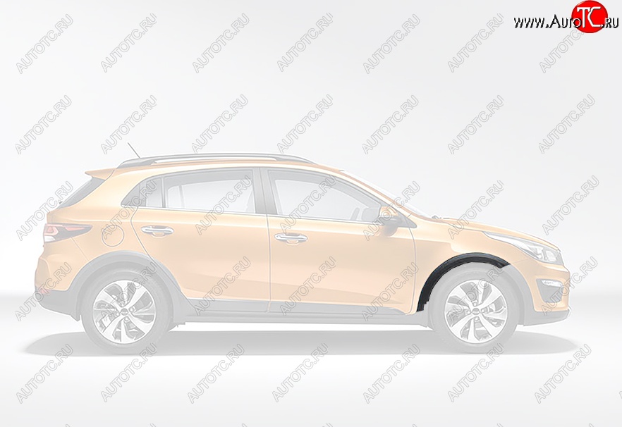 2 599 р. Передняя правая накладка на колёсную арку Оригинал KIA Rio X-line (2017-2021)  с доставкой в г. Белгород
