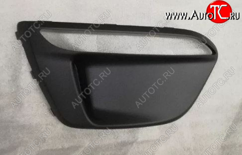 4 549 р. Правая вставка под ДХО в передний бампер Original KIA Rio X-line (2017-2021)  с доставкой в г. Белгород
