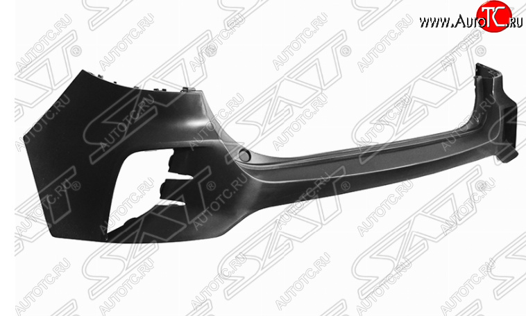 4 849 р. Задний бампер SAT  KIA Rio  X (2020-2025) рестайлинг (Неокрашенный)  с доставкой в г. Белгород