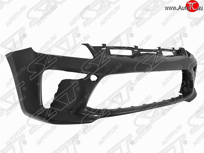 1 139 р. Передний бампер SAT KIA Rio 4 FB дорестайлинг седан (2016-2020) (Неокрашенный)  с доставкой в г. Белгород