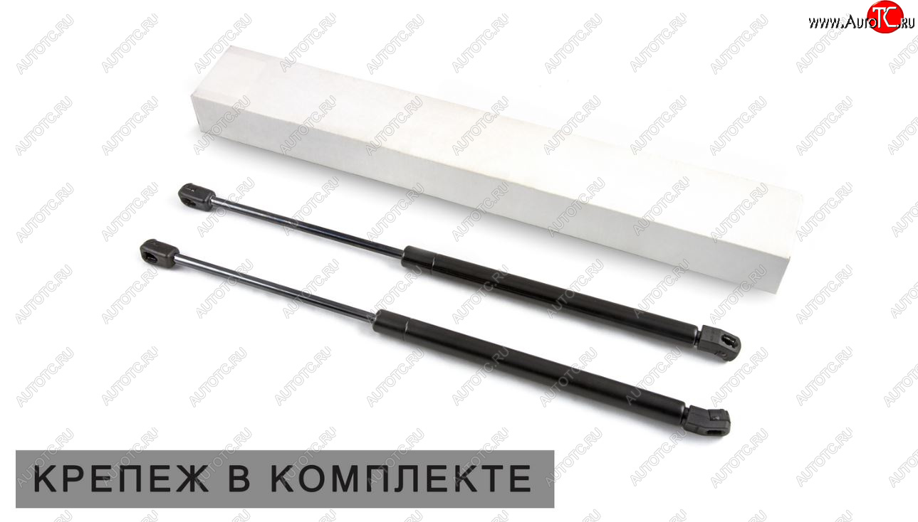 2 294 р. Упоры капота Arbori (2 шт) KIA Rio X-line (2017-2021)  с доставкой в г. Белгород