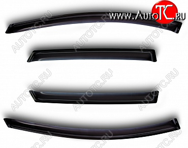 2 899 р. Дефлектора окон SIM KIA Sorento XM дорестайлинг (2009-2012)  с доставкой в г. Белгород