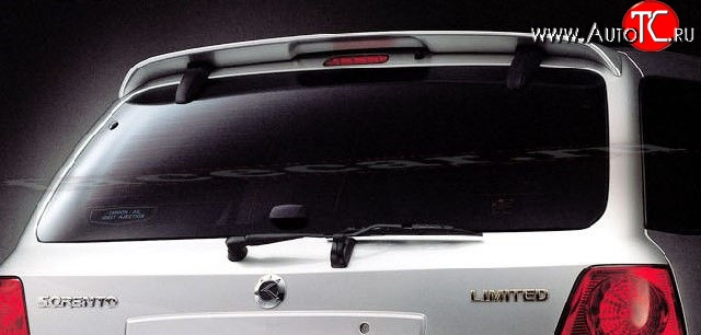 4 889 р. Спойлер M-VRS KIA Sorento BL дорестайлинг (2002-2006) (Неокрашенный)  с доставкой в г. Белгород