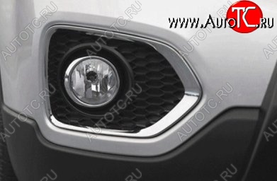 5 949 р. Накладки на вставки под противотуманные фары и задние отражатели СТ KIA Sorento XM дорестайлинг (2009-2012)  с доставкой в г. Белгород