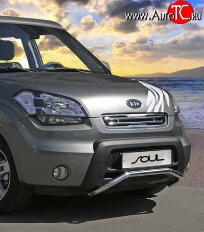 5 894 р. Декоративные вставки решетки радиатора Novline  KIA Soul  AM (2008-2011) дорестайлинг  с доставкой в г. Белгород