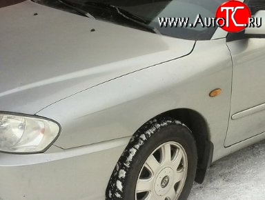 12 949 р. Переднее левое крыло Стандартное KIA Spectra (2000-2009) (Окрашенное)  с доставкой в г. Белгород