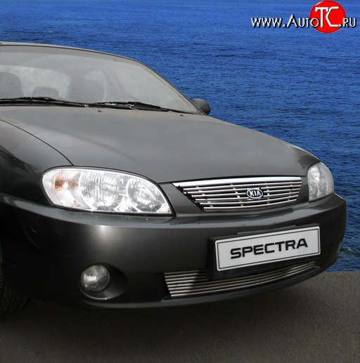3 779 р. Декоративная вставка воздухозаборника Novline KIA Spectra (2000-2009)  с доставкой в г. Белгород