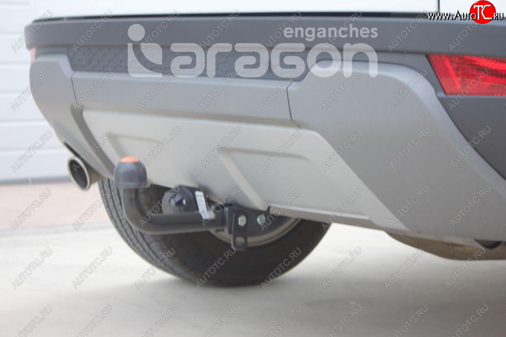 22 699 р. Фаркоп Aragon Land Rover Range Rover Evoque 1 L538 дорестайлинг 5 дв. (2011-2015) (шар А)  с доставкой в г. Белгород