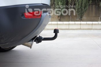 22 699 р. Фаркоп Aragon Land Rover Range Rover Evoque 1 L538 дорестайлинг 5 дв. (2011-2015) (шар А)  с доставкой в г. Белгород. Увеличить фотографию 7