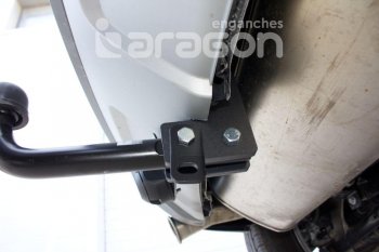 22 699 р. Фаркоп Aragon Land Rover Range Rover Evoque 1 L538 дорестайлинг 5 дв. (2011-2015) (шар А)  с доставкой в г. Белгород. Увеличить фотографию 8