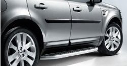11 749 р. Пороги OEM Style Land Rover Freelander L359 дорестайлинг (2006-2010)  с доставкой в г. Белгород. Увеличить фотографию 2