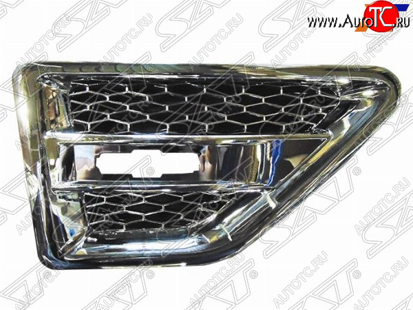 1 589 р. Правая вставка в переднее крыло SAT (хром) Land Rover Freelander L359 дорестайлинг (2006-2010)  с доставкой в г. Белгород