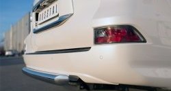 15 999 р. Защита заднего бампера (Ø76 мм, нержавейка) SLITKOFF Lexus GX460 J150 1-ый рестайлинг (2013-2019)  с доставкой в г. Белгород. Увеличить фотографию 3