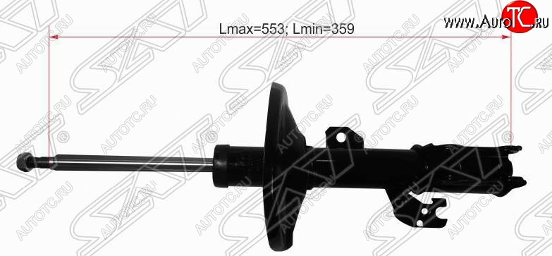 3 299 р. Левый амортизатор передний SAT (пружина конус) Toyota Camry XV30 дорестайлинг (2001-2004)  с доставкой в г. Белгород