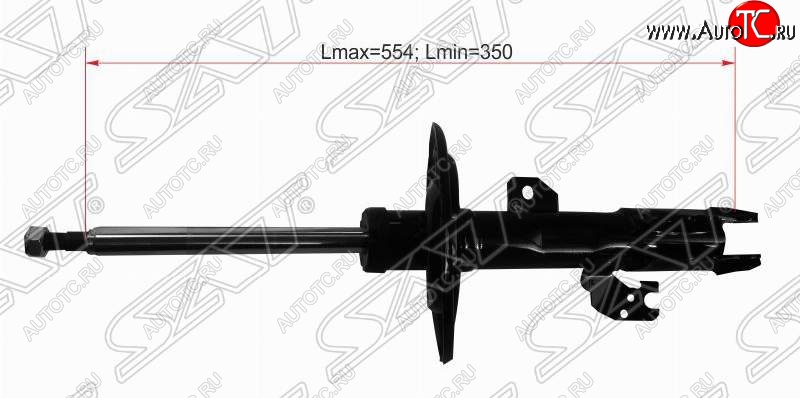 3 899 р. Левый амортизатор передний SAT (пружина бочка) Toyota Camry XV30 дорестайлинг (2001-2004)  с доставкой в г. Белгород