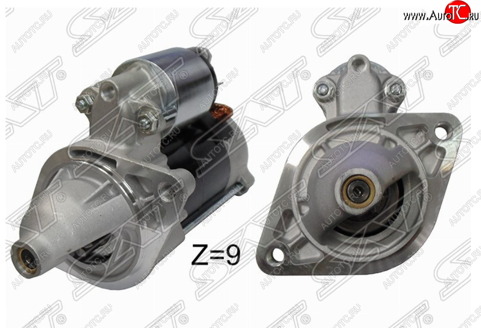 5 599 р. Стартер (12 V, 1 кВт) SAT Toyota Mark 2 X80 седан (1988-1996)  с доставкой в г. Белгород