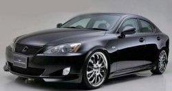 8 599 р. Пороги накладки CT Lexus IS250 XE20 седан дорестайлинг (2005-2013) (Неокрашенные)  с доставкой в г. Белгород. Увеличить фотографию 2