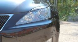 1 239 р. Реснички на фары RA Lexus IS250 XE20 седан дорестайлинг (2005-2013) (Неокрашенные)  с доставкой в г. Белгород. Увеличить фотографию 2