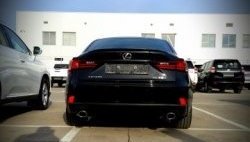 4 849 р. Лип спойлер JT Lexus IS250 XE20 седан дорестайлинг (2005-2013) (Неокрашенный)  с доставкой в г. Белгород. Увеличить фотографию 2