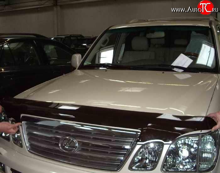 3 379 р. Дефлектор капота NovLine  Lexus LX470  J100 (1998-2002) дорестайлинг  с доставкой в г. Белгород