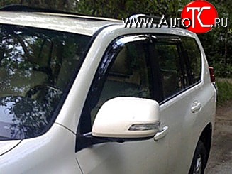 3 169 р. Дефлекторы окон (ветровики) Novline 4 шт Toyota Land Cruiser 10 100 дорестайлинг (1998-2002)  с доставкой в г. Белгород