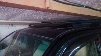 2 079 р. Универсальный дефлектор люка CA Plastic (940 мм) Ford Focus 3 седан рестайлинг (2014-2019) (Classic полупрозрачный)  с доставкой в г. Белгород. Увеличить фотографию 2
