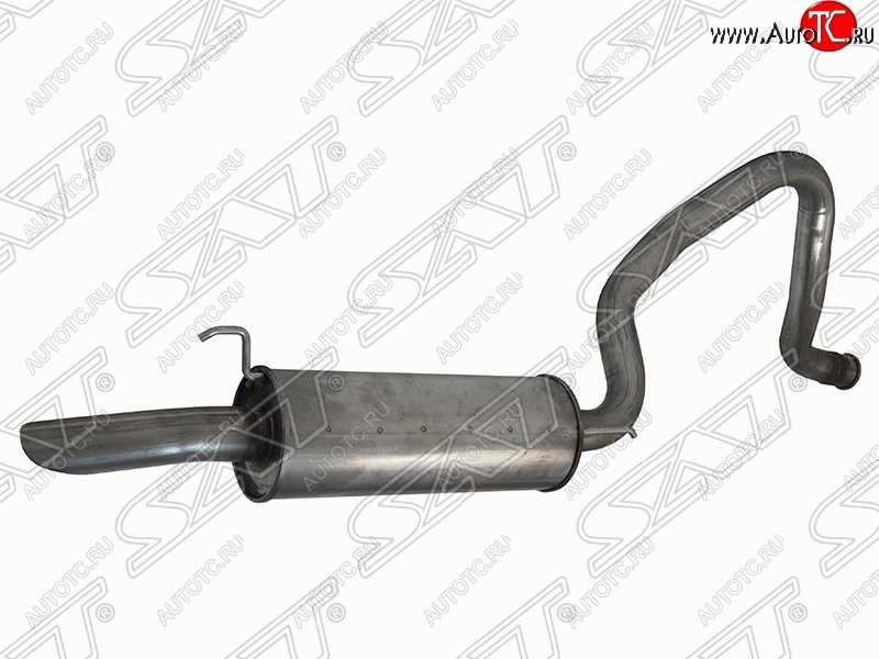 7 199 р. Глушитель (задняя часть) SAT (2UZ-FE, 1HDFTE)  Lexus LX470  J100 (1998-2002), Toyota Land Cruiser  10 100 (1998-2007)  с доставкой в г. Белгород