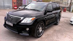 15 349 р. Накладки на колёсные арки JAOS Lexus LX570 J200 дорестайлинг (2007-2012) (Неокрашенные)  с доставкой в г. Белгород. Увеличить фотографию 4