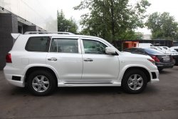 15 349 р. Накладки на колёсные арки WALD BLACK BISON Lexus LX570 J200 дорестайлинг (2007-2012) (Неокрашенные)  с доставкой в г. Белгород. Увеличить фотографию 2