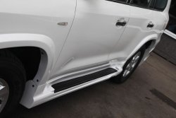 15 349 р. Накладки на колёсные арки WALD BLACK BISON Lexus LX570 J200 дорестайлинг (2007-2012) (Неокрашенные)  с доставкой в г. Белгород. Увеличить фотографию 3
