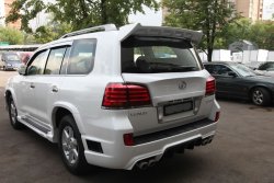 15 349 р. Накладки на колёсные арки WALD BLACK BISON Lexus LX570 J200 дорестайлинг (2007-2012) (Неокрашенные)  с доставкой в г. Белгород. Увеличить фотографию 4