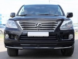 15 349 р. Накладка на передний бампер LX MODE Lexus LX570 J200 дорестайлинг (2007-2012) (Неокрашенная)  с доставкой в г. Белгород. Увеличить фотографию 3