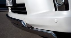 17 999 р. Защита переднего бампера (2 трубыØ75х42 мм, нержавейка) Russtal Lexus LX570 J200 дорестайлинг (2007-2012)  с доставкой в г. Белгород. Увеличить фотографию 3