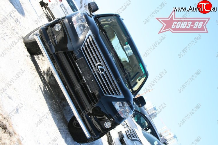 19 439 р. Защита переднего бампера из одинарной трубы (d76) Sport Package Souz-96 Lexus LX570 J200 дорестайлинг (2007-2012)  с доставкой в г. Белгород