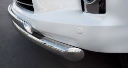 15 999 р. Защита переднего бампера (2 трубыØ76 и 63 мм, нержавейка) Russtal Lexus LX570 J200 дорестайлинг (2007-2012)  с доставкой в г. Белгород. Увеличить фотографию 3