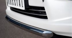 16 749 р. Одинарная защита переднего бампера SLITKOFF диаметром 76 мм Lexus LX570 J200 дорестайлинг (2007-2012)  с доставкой в г. Белгород. Увеличить фотографию 3