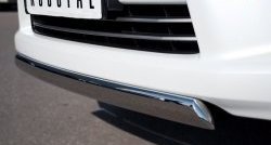 12 999 р. Защита переднего бампера Russtal из овальной трубы диаметром 75x42 мм Lexus LX570 J200 дорестайлинг (2007-2012)  с доставкой в г. Белгород. Увеличить фотографию 3