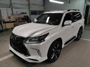 65 999 р. Решетка радиатора HEMMES Lexus LX570 J200 дорестайлинг (2007-2012) (цвет: черный матовый)  с доставкой в г. Белгород. Увеличить фотографию 2