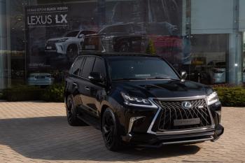 114 999 р. Комплект расширения арок и кузова HEMMES (+35 мм) Lexus LX570 J200 2-ой рестайлинг (2015-2022) (неокрашенный)  с доставкой в г. Белгород. Увеличить фотографию 4