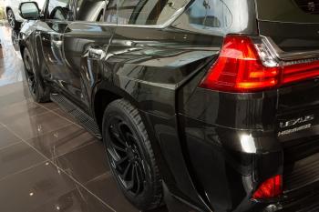 114 999 р. Комплект расширения арок и кузова HEMMES (+35 мм) Lexus LX570 J200 2-ой рестайлинг (2015-2022) (неокрашенный)  с доставкой в г. Белгород. Увеличить фотографию 7