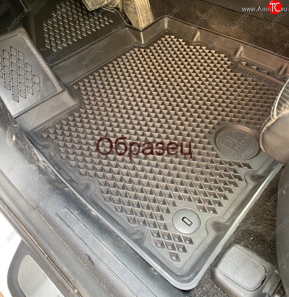 6 599 р. Коврики салона DELFORM ❞EVA 3D Premium❝ (термоэластопласт/ТЭП) Toyota Land Cruiser 200 1-ый рестайлинг (2012-2015)  с доставкой в г. Белгород