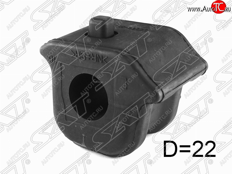 188 р. Левая резиновая втулка переднего стабилизатора SAT (D=22.2, 2AZFE) Toyota Avensis T270 седан дорестайлинг (2008-2011)  с доставкой в г. Белгород