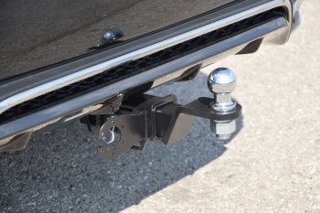 14 349 р. Фаркоп Petroil Tuning (съемный квадрат, кроме версии Long) Lexus RX350 AL20 дорестайлинг (2015-2019)  с доставкой в г. Белгород. Увеличить фотографию 2