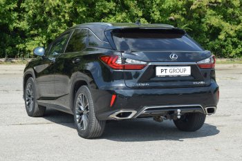 14 349 р. Фаркоп Petroil Tuning (съемный квадрат, кроме версии Long) Lexus RX350 AL20 дорестайлинг (2015-2019)  с доставкой в г. Белгород. Увеличить фотографию 3