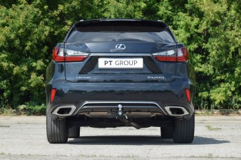 14 349 р. Фаркоп Petroil Tuning (съемный квадрат, кроме версии Long) Lexus RX350 AL20 дорестайлинг (2015-2019)  с доставкой в г. Белгород. Увеличить фотографию 5
