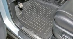 9 499 р. Коврики в салон Element 4 шт. (полиуретан)  Lexus RX350  AL10 (2008-2012) дорестайлинг (Серые)  с доставкой в г. Белгород. Увеличить фотографию 2