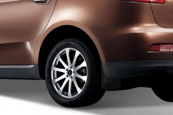 359 р. Брызговики задние Frosch Luxgen 7 SUV (2014-2025)  с доставкой в г. Белгород. Увеличить фотографию 2