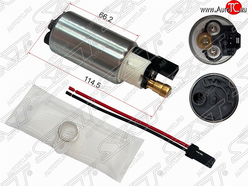 1 069 р. Насос топливный SAT (12V, 3BAR, 1,6 / 1,8 / 2,0)  Mazda Demio  3 DE (2007-2014) дорестайлинг, рестайлинг  с доставкой в г. Белгород