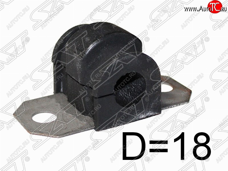166 р. Втулка переднего стабилизатора SAT (D=18)  Mazda Demio  3 DE (2007-2014) дорестайлинг, рестайлинг  с доставкой в г. Белгород